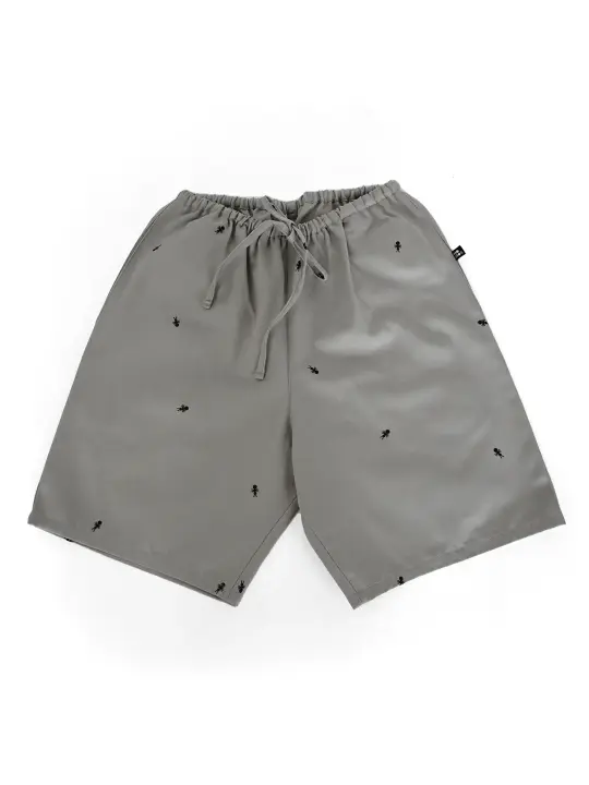 "Ants on Your Pants" Shorts - Pearl Grey