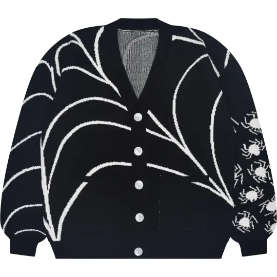 Arachnophobia Cardigan