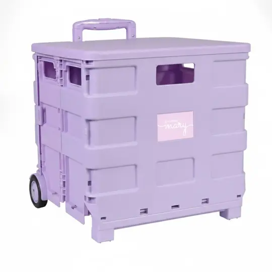 Plastic Rolling Craft Cart