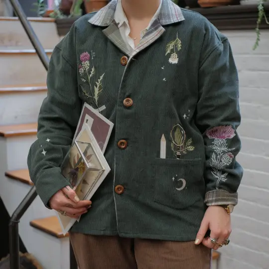 Common Thistle // The Botanist's Journal Jacket [discontinued]