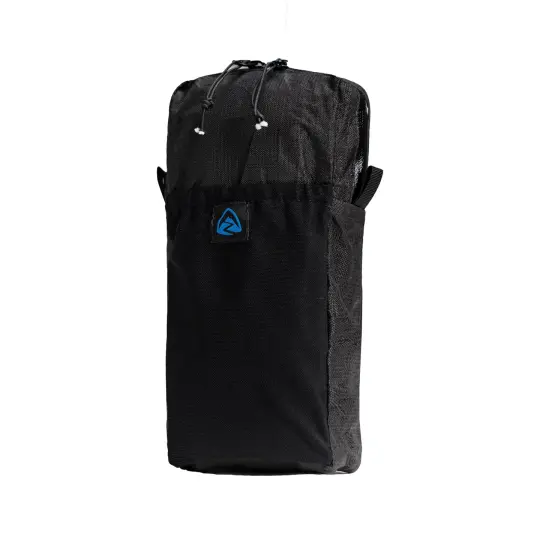 Bargain Shoulder Pouch w/ Zipper - Jet Black Robic