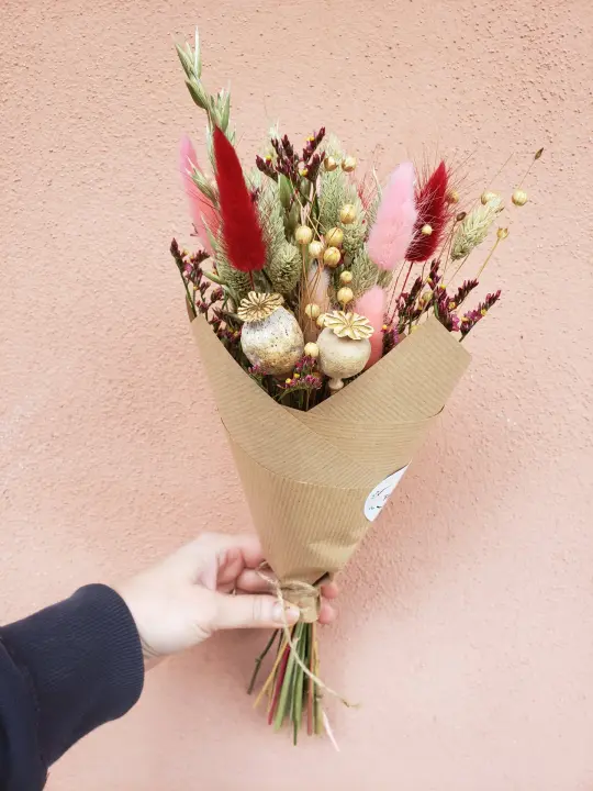 Florist Choice Colourful Dried Flower Bunches