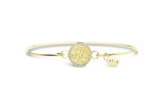 Pavé Icon Bracelet Cherub