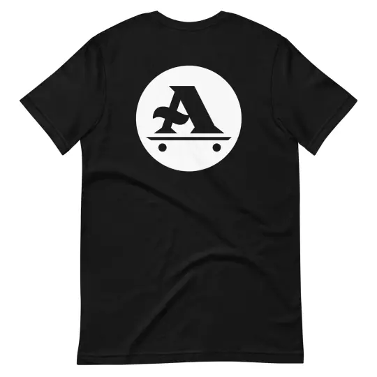 A-logo white Unisex t-shirt