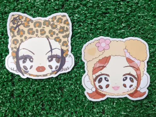 puppy hachi or cat nana waterproof sticker