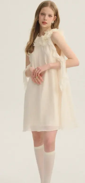 French halter neck short dress suspender skirt fairy skirt high-grade mini skirt female summer R3565