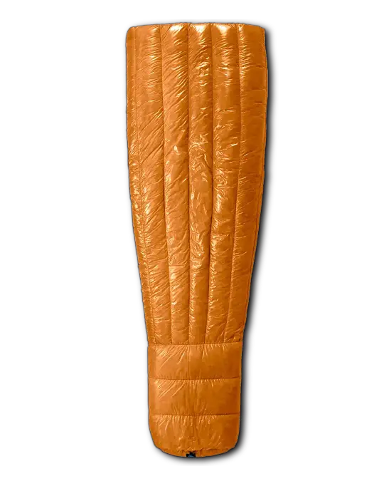 Overstock - 30F Classic Sleeping Bag - Orange Shell - Standard - Long