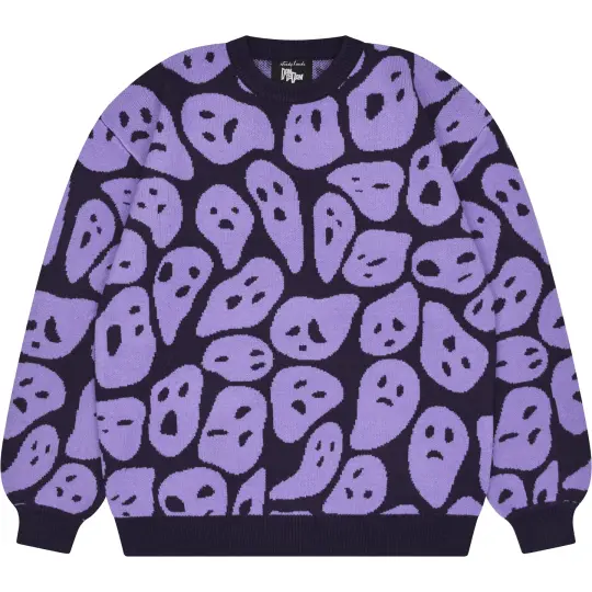 Ghost Patterned Sweater