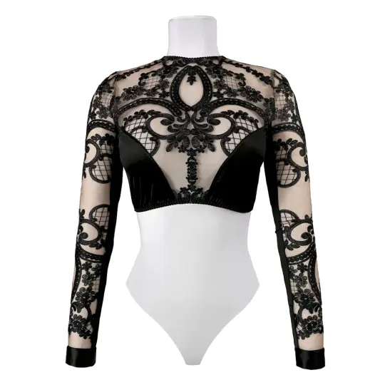 OHMYGOTH BOLERO - BLACK