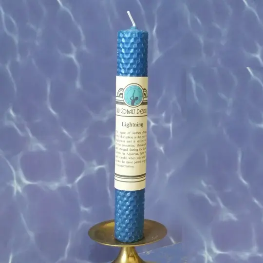 Lightning Enchanted Candle
