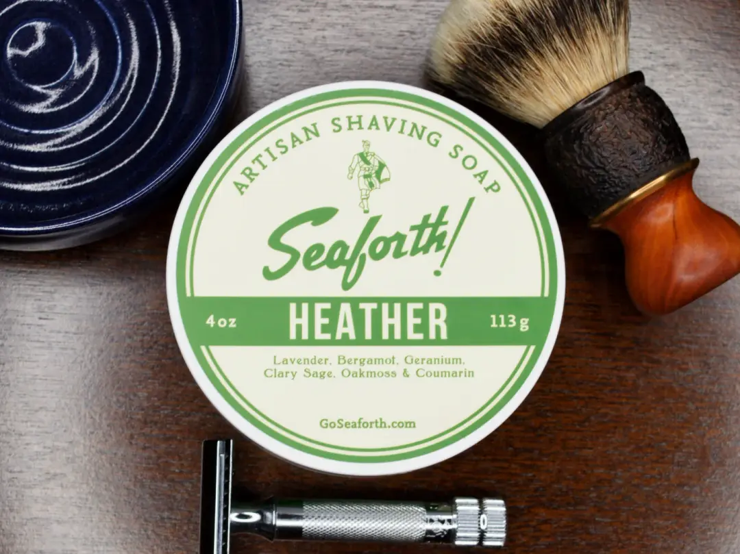 Seaforth! Heather Shaving Soap
