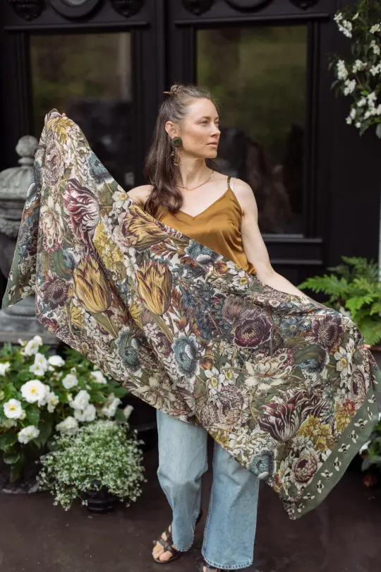 Love Grows Wild Studio Scarf