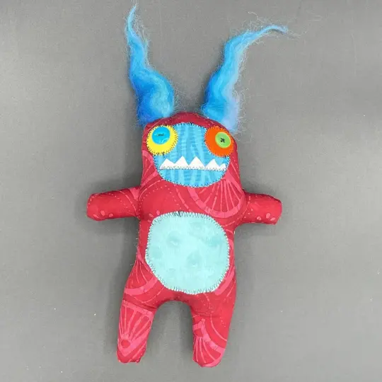 Hilary - A Monstrously Loveable Monster Doll