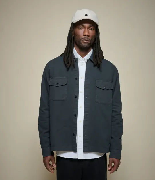 Sturdy Worker's Cotton Twill Long Sleeve Shirt