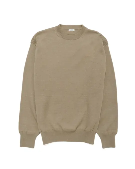 Phigvel W/L Crewneck Knit Khaki Beige