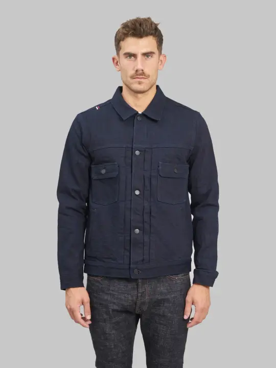 Tanuki TNK402ID "Indigo x Indigo" 15oz Type II Jacket