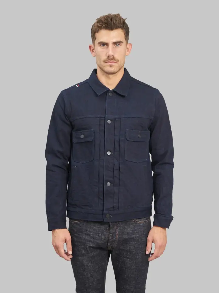 Tanuki TNK402ID "Indigo x Indigo" 15oz Type II Jacket