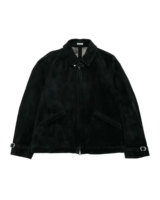Phigvel Lost & Found Leather Zip Blouson Black(Suede)