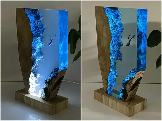 resin lamp