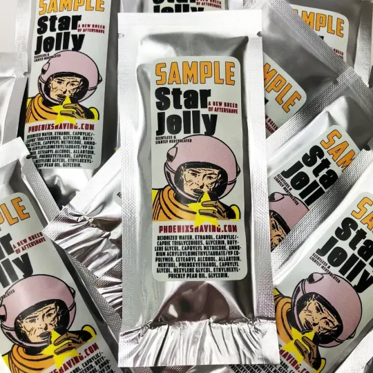 Star Jelly Aftershave Trial Size - Scentless (Fragrance Free) - A New Species of Aftershave!