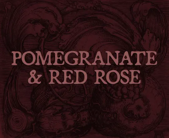 Pomegranate and Red Rose Perfume Oil