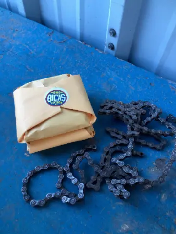 Packaged Bicycle Chains for Art - Set of 2