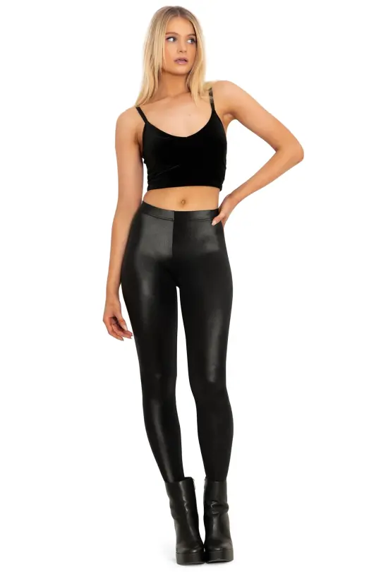 Wet Look Leggings
