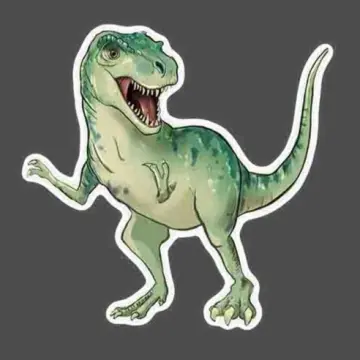T-Rex Sticker, 3" | Wholesale 6 Pack