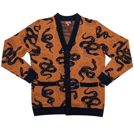 Esoteric Snake Cardigan