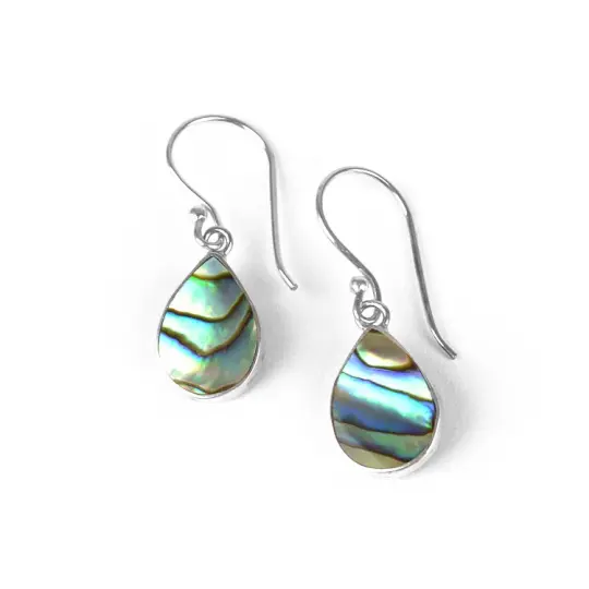 Abalone Drop Shape Earrings