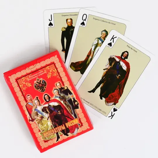 Deck of Russian Cards - Romanov Dynasty