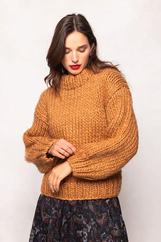 Ira Sweater in Almond