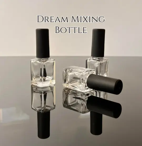 Dream Mixing Empty Nail Polish Bottle Set of 3