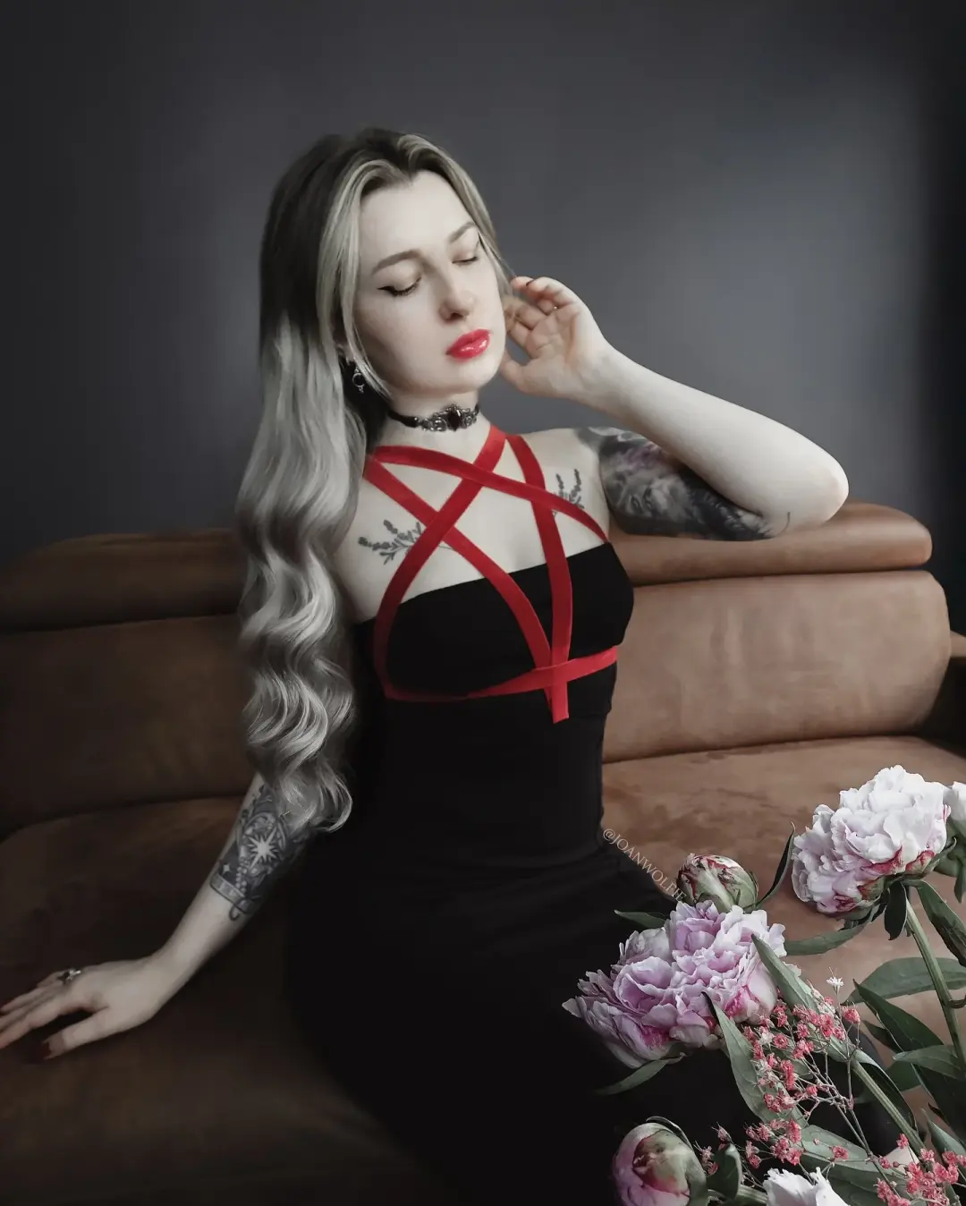 Pentagram Ponte Bodycon Midaxi Dress