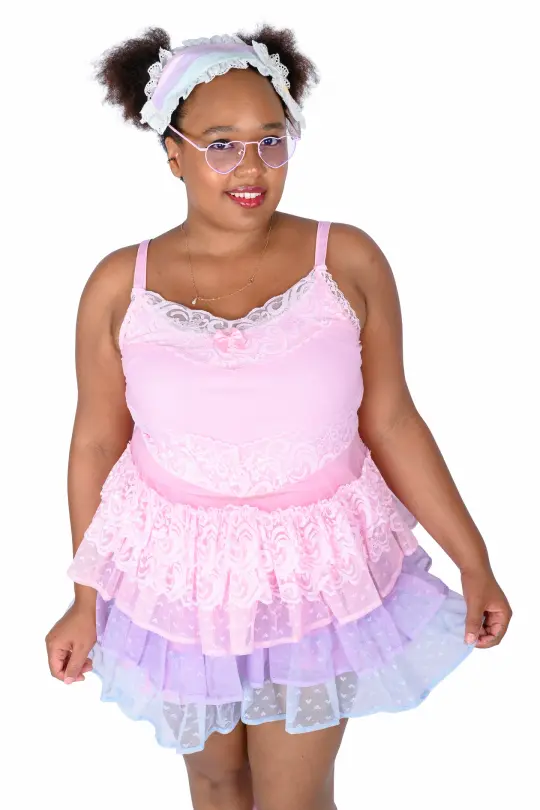 Lily Lace Camisole - Pink