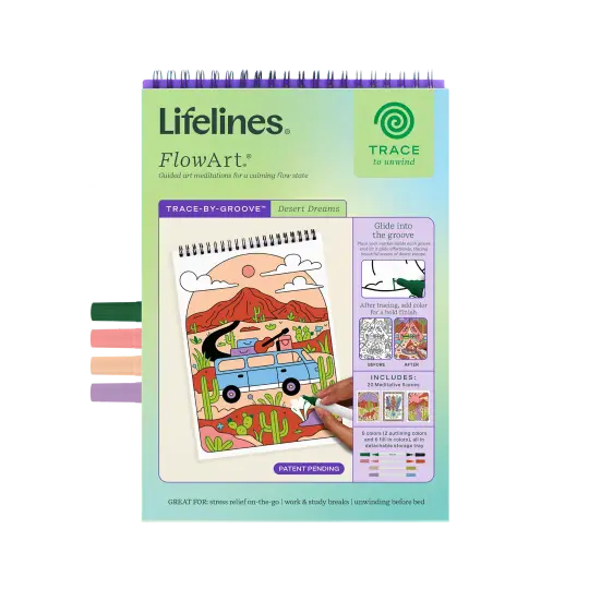 Flowart- Dot By Letter- Desert Dreams