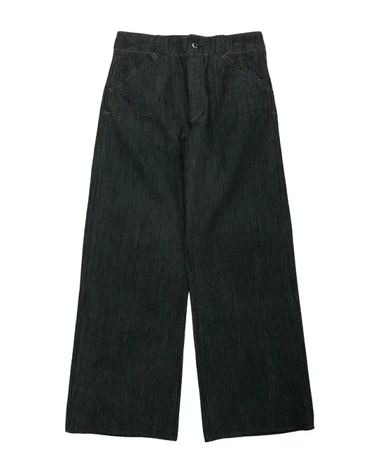 MotivMfg Doric Denim Trousers Original Herringbone Denim/Black