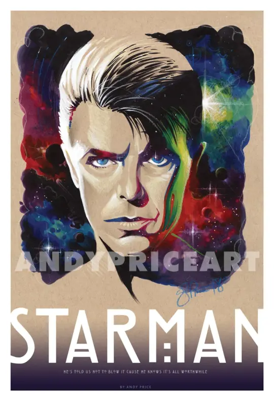 Starman - Signed Archival Print