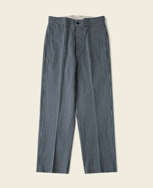 1940s Liberty Stripe Work Pants