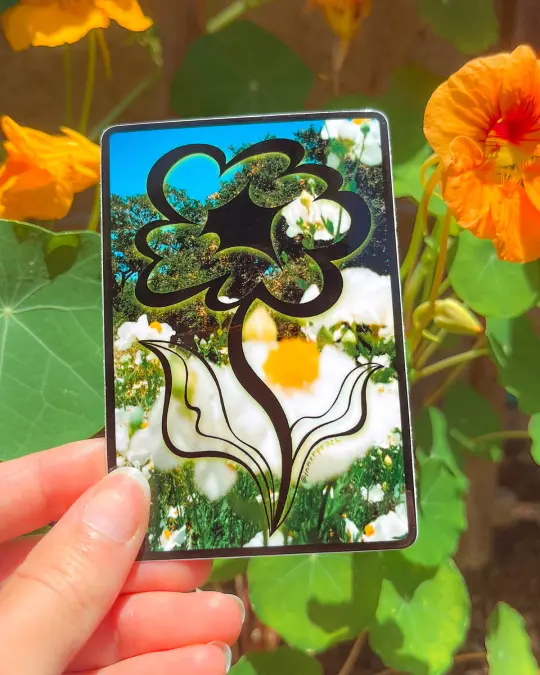 Flowers on Flowers Sticker