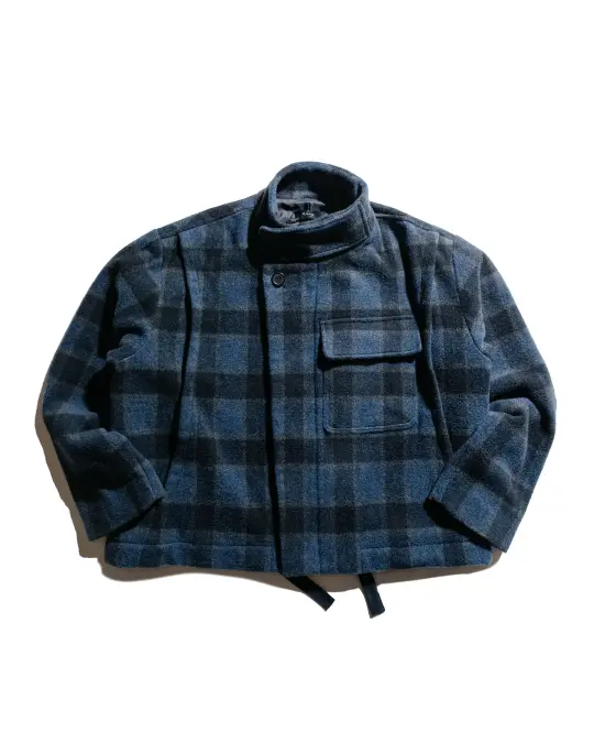 Wanze Dispatch Jacket Brushed Wool Plaid