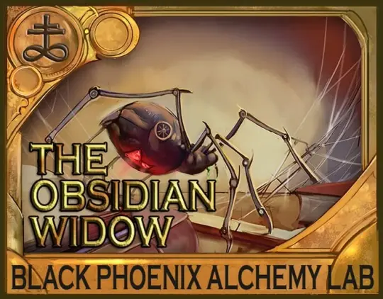 The Obsidian Widow Perfume Oil