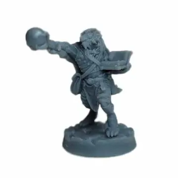 Dragonborn Wizard Miniature