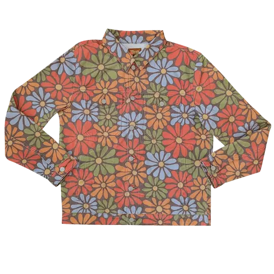 Flower Power Denim Jacket