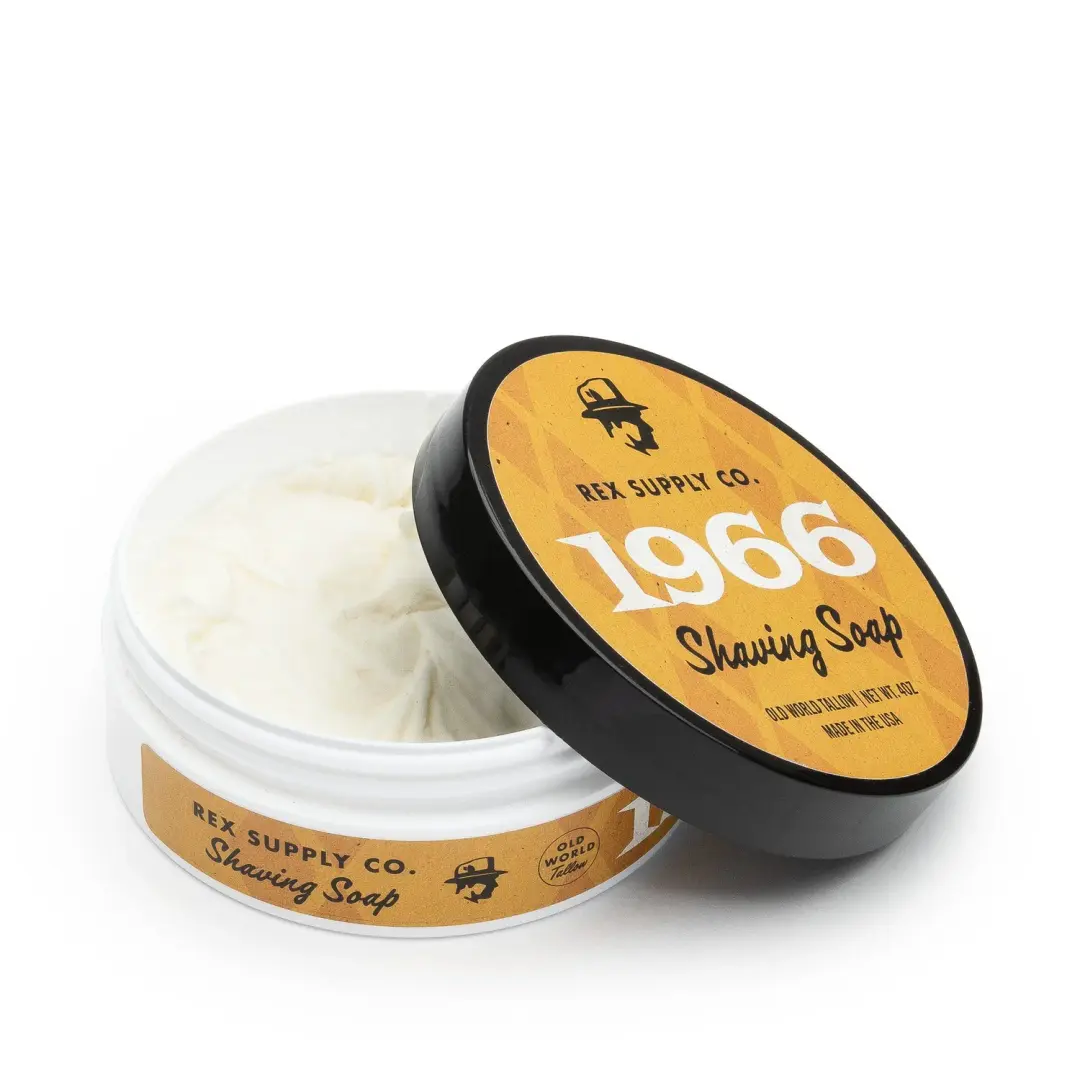 Rex Supply Co. | 1966 Old World Tallow Shaving Soap