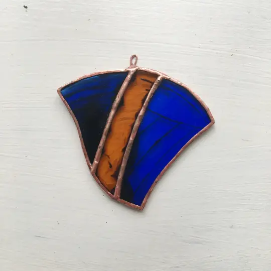 Orange Oak Leaf Butterfly Wing