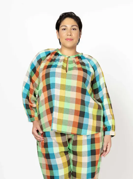sample sale | naomi shirt campfire | XS-4X