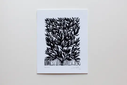 "Kindness" Prints (Assorted Sizes)