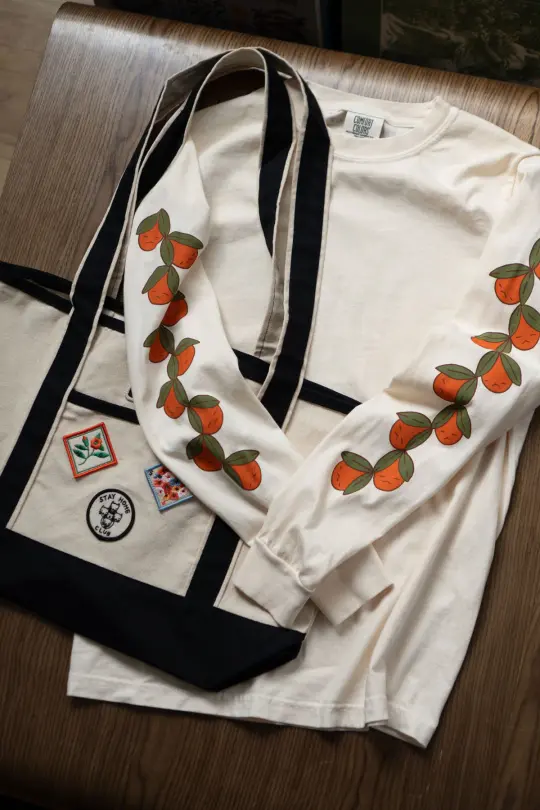 Fruit Faces Long Sleeve Tee