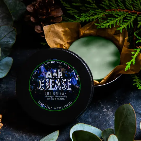 Lotion Bar for Men.